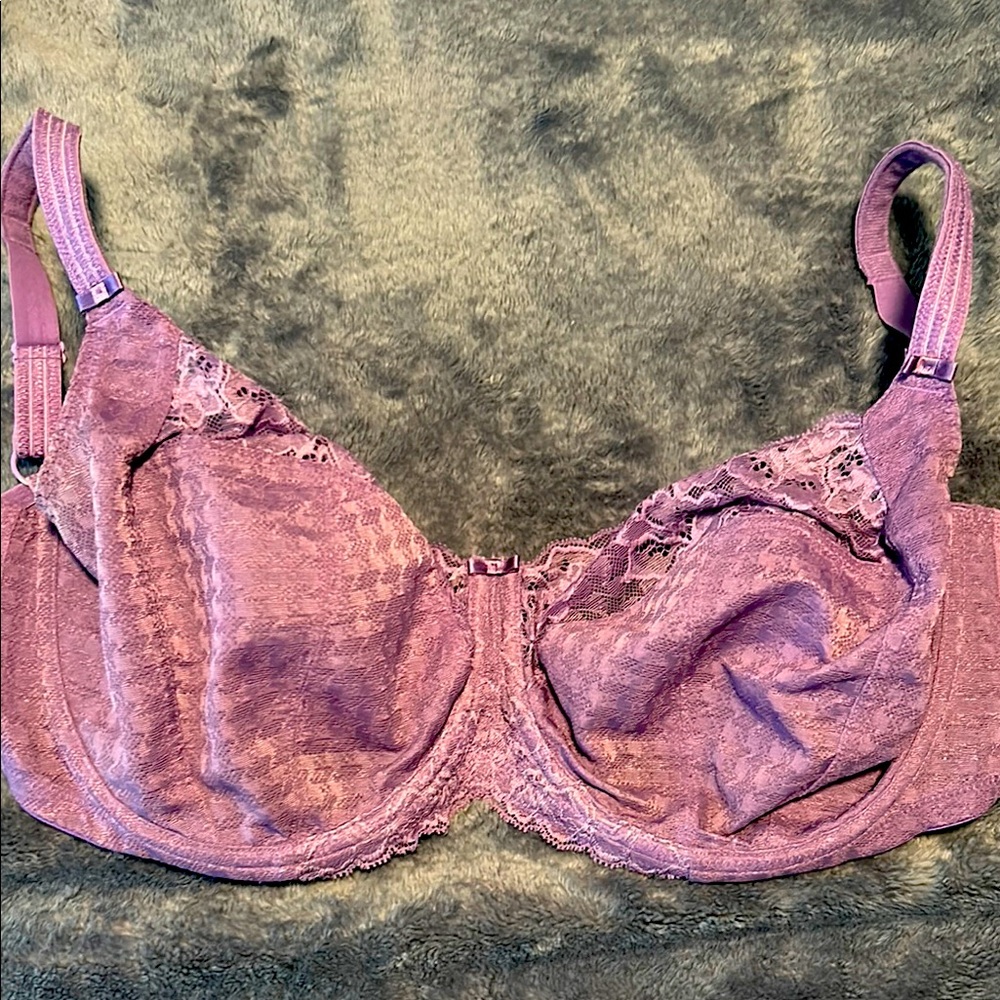 Panache 7285 ENVY Balconette Side Support Bra Violet 32HH